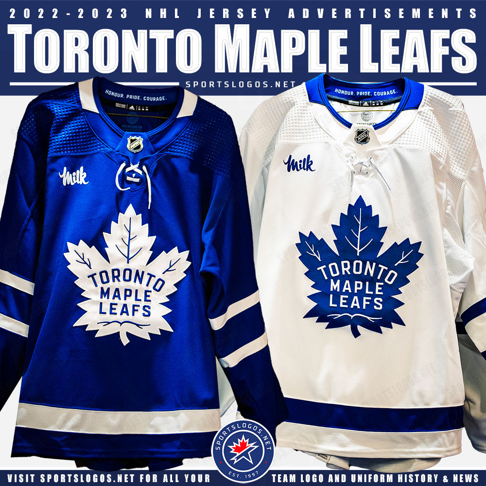 Toronto Maple Leafs To Wear “Milk” Patch Starting In 2022-23 And ...