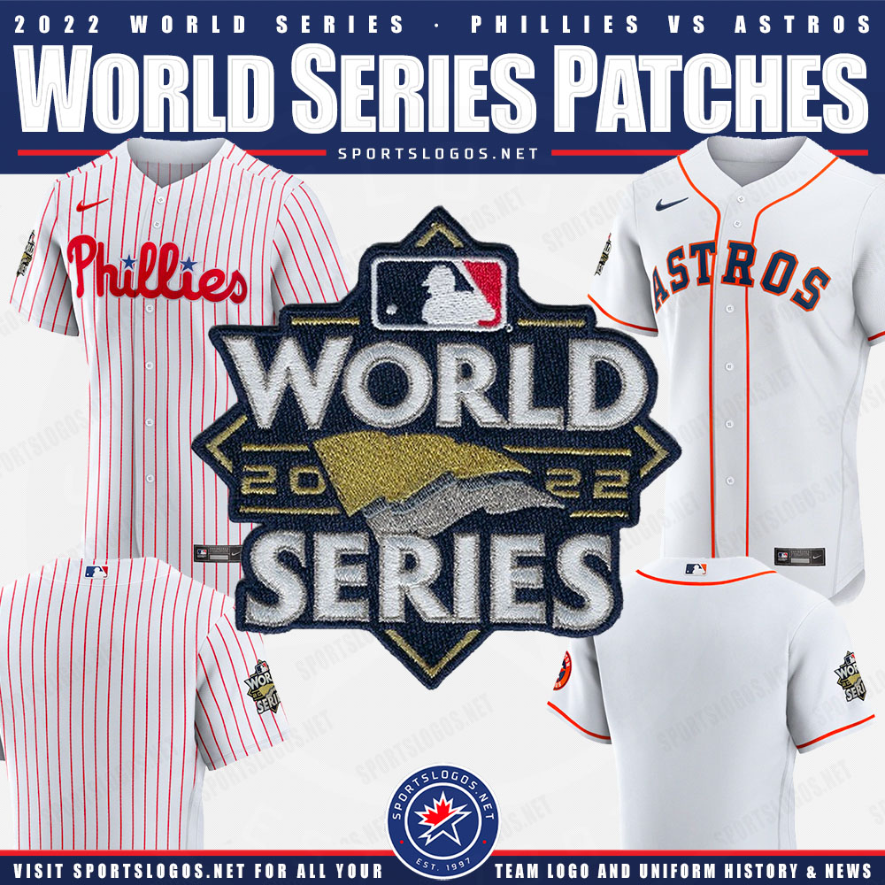 World Series Patches Returning to Astros, Phillies Jerseys for 2022
