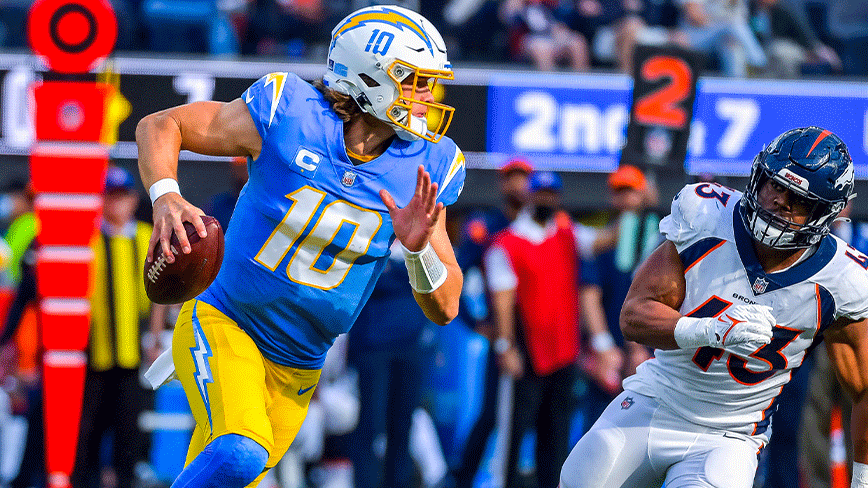 Broncos, Chargers To Recreate Last Season’s Uniform Matchup On Monday Night Football