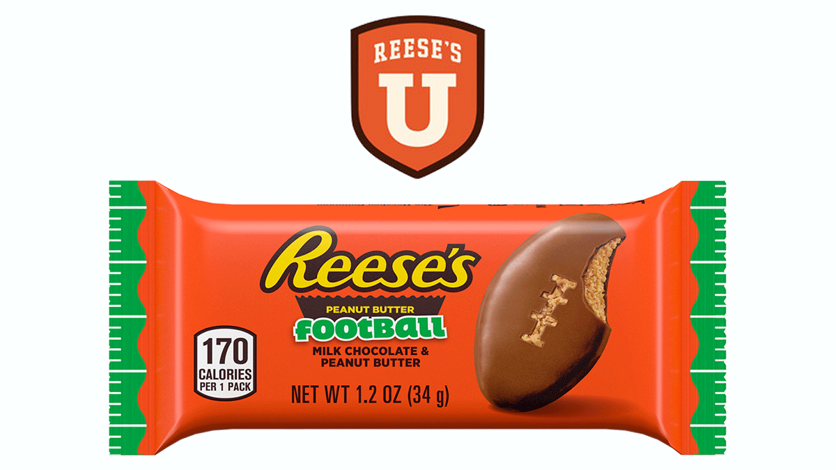 "Reese’s University" Signs NIL Deals With 12 College Football Players Named Reese