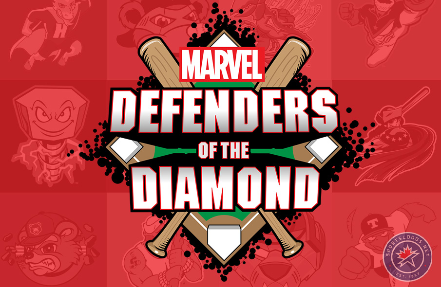 Day Two of Marvel's Minor League Baseball Logos