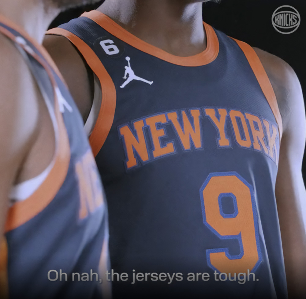 New York Knicks New Black Statement Uniform 2023 Sportslogosnet 
