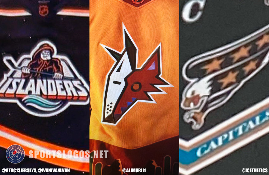 Isles Fisherman, Coyotes, Capitals New Reverse Retro Jerseys Leaked