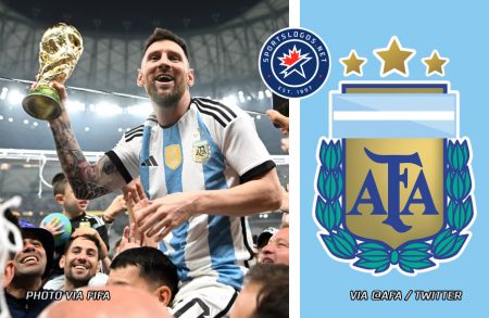 Argentine FA Unveils New 3-Star Crest After Beating France in World Cup ...