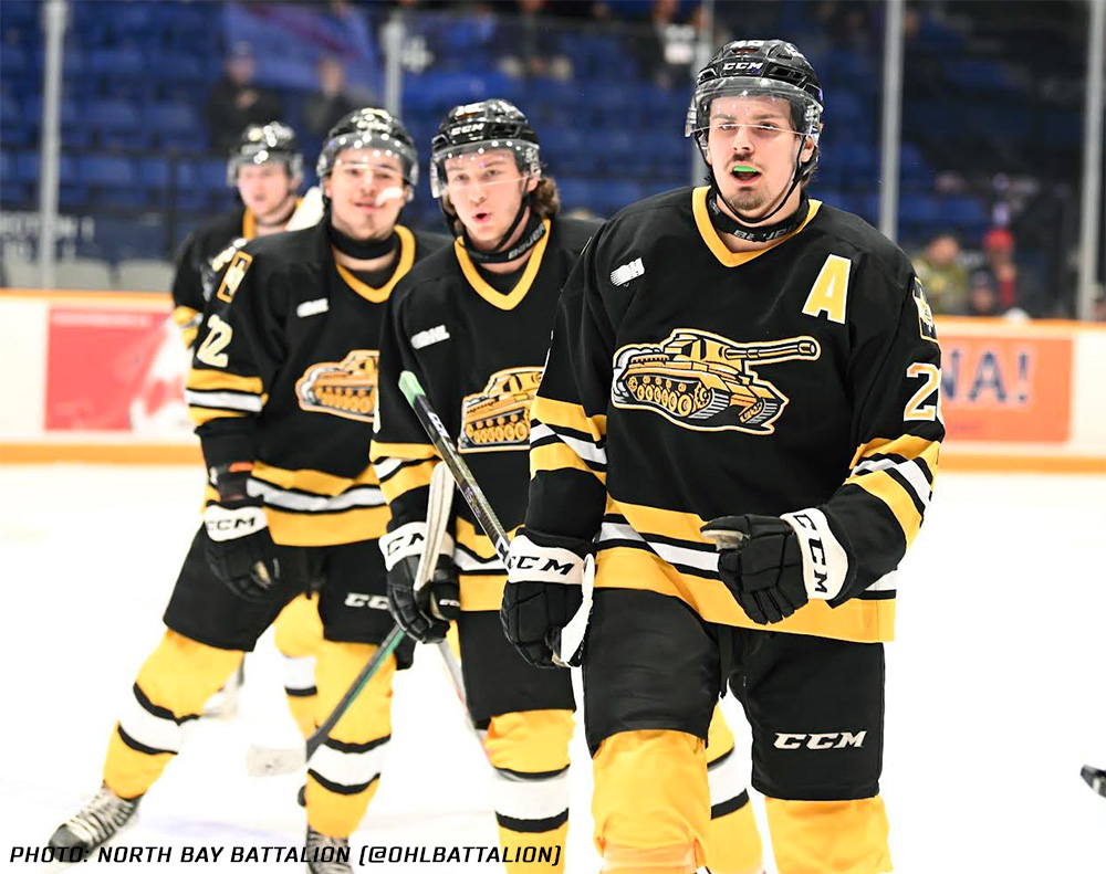 OHL's Battalion Channels North Bay Hockey History with New Third Threads