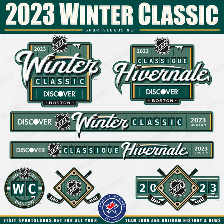 2023 Winter Classic Logos, Uniforms and More for Bruins and Penguins