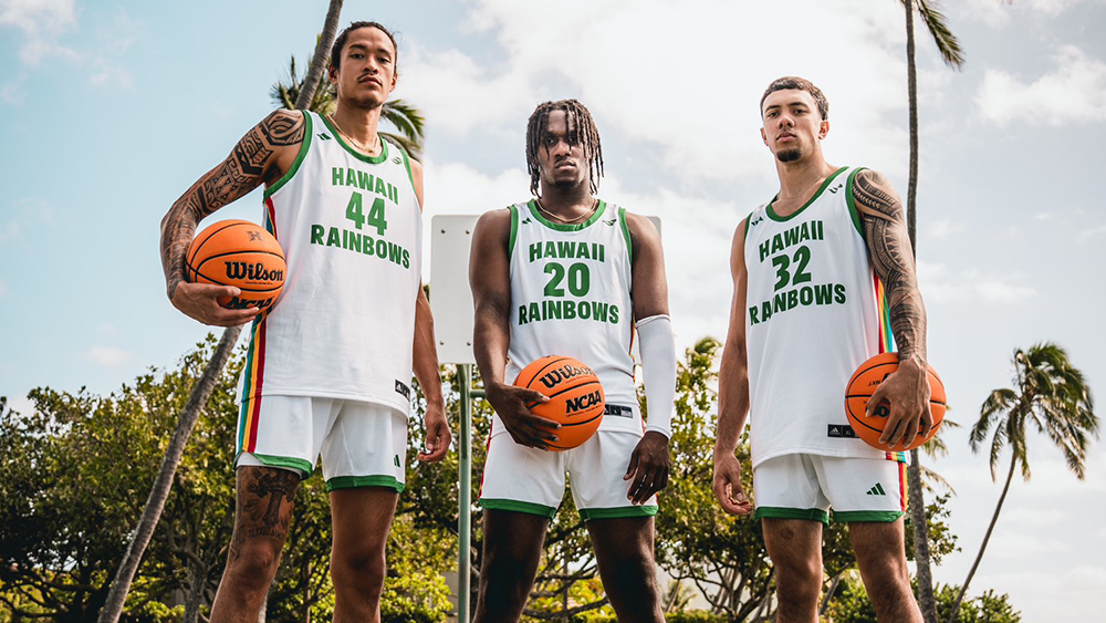 Hawai’i Rainbow Warriors Unveil 197374 Throwback Uniforms