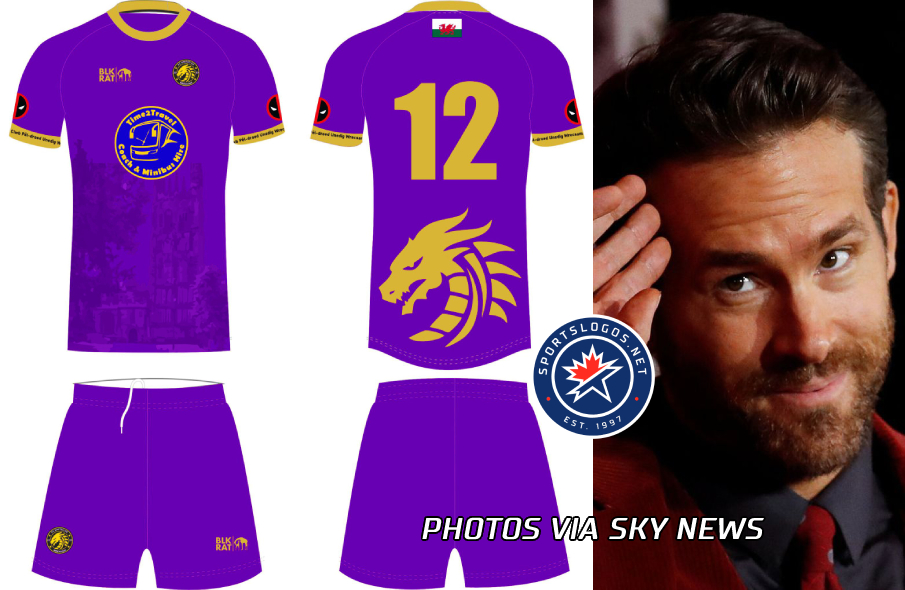 Actor Ryan Reynolds Foots Bill for Wrexham Youth Club's New Kits