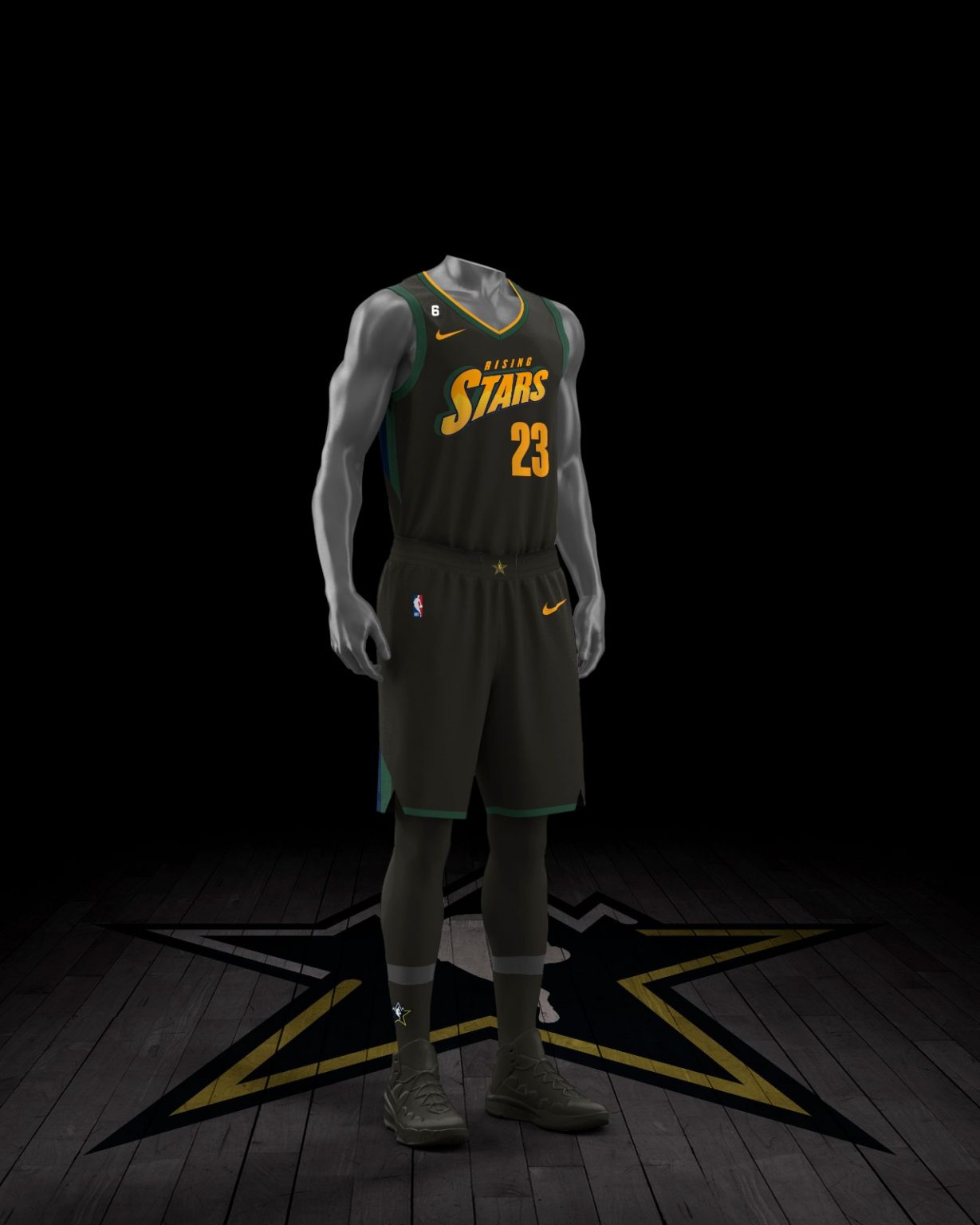 NBA Reveals Uniforms For 2023 Jordan Rising Stars Tournament