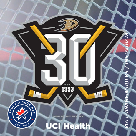 Anaheim Ducks Reveal 30th Anniversary Logo