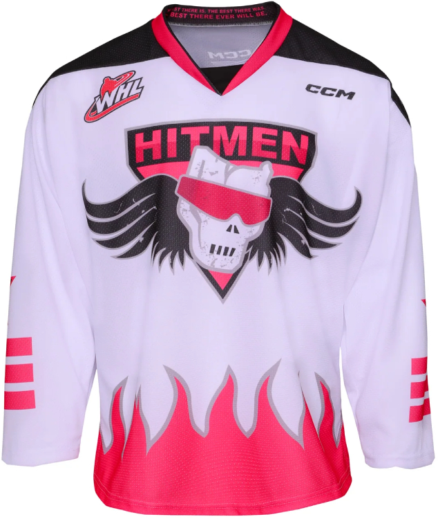 Three Count WHL’s Calgary Hitmen Complete Trilogy of Bret Hart Jerseys