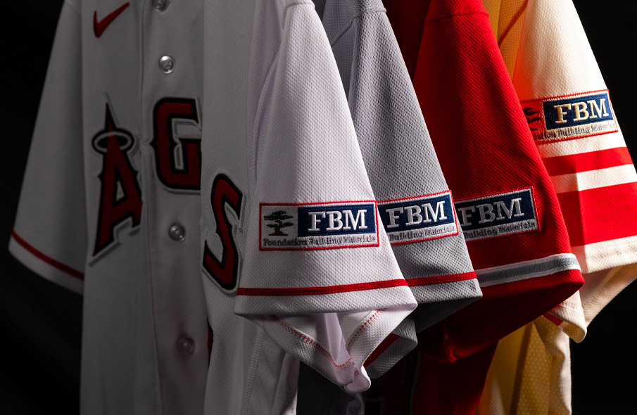 Los Angeles Angels Add FBM Advertisement to Jerseys in 2023