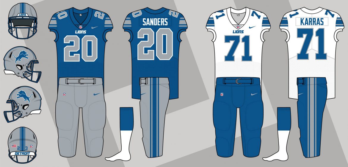 Detroit Lions Uniform Redesign Contest Results – SportsLogos.Net News