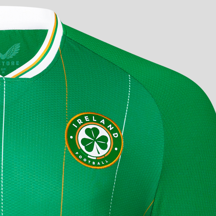 Irish National Football Team Launches First Home Kit With New Supplier ...