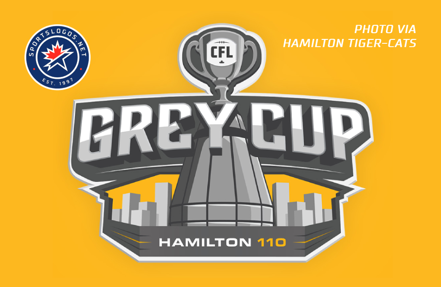 CFL, Hamilton Tiger-Cats Unveil Logo for 110th Grey Cup