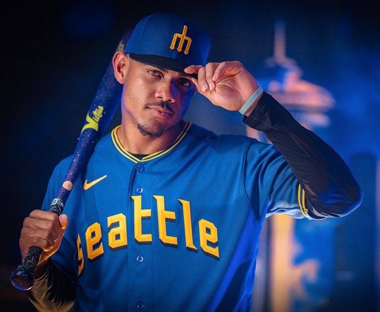 Mariners New City Connect Uniform Taps Into City S Long Baseball   Seattle Mariners 2023 New City Connect Jersey Julio Rodriguez Nike Mlb Sportslogosnet 1000823 750x617 