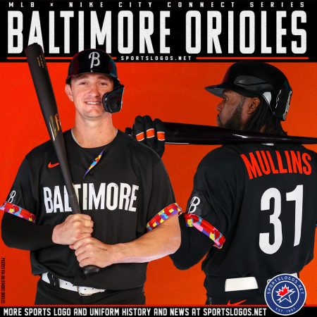 Baltimore Orioles Reveal Black & White City Connect Uniform with ...