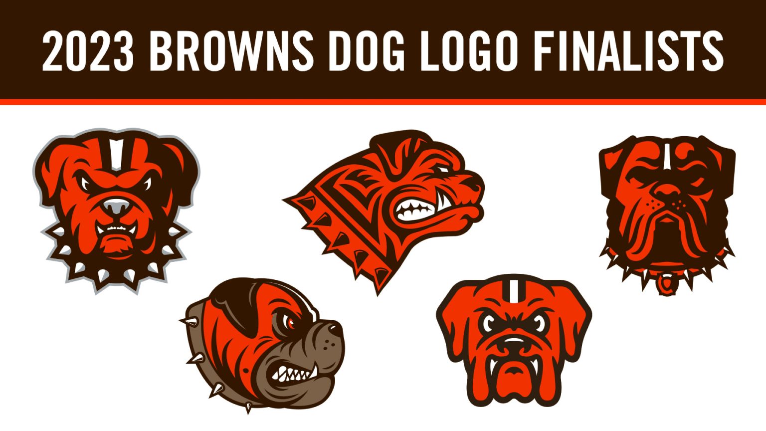 Cleveland Browns Reveal Five Finalists For New Dawg Pound Logo ...