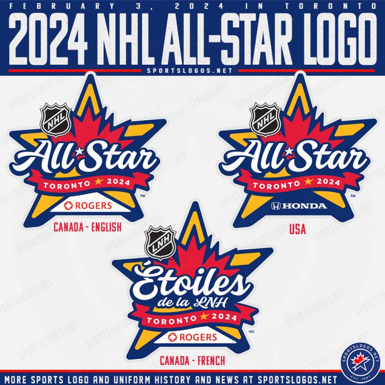 2024 NHL AllStar Game Logo Unveiled, Hosted by Toronto Maple Leafs