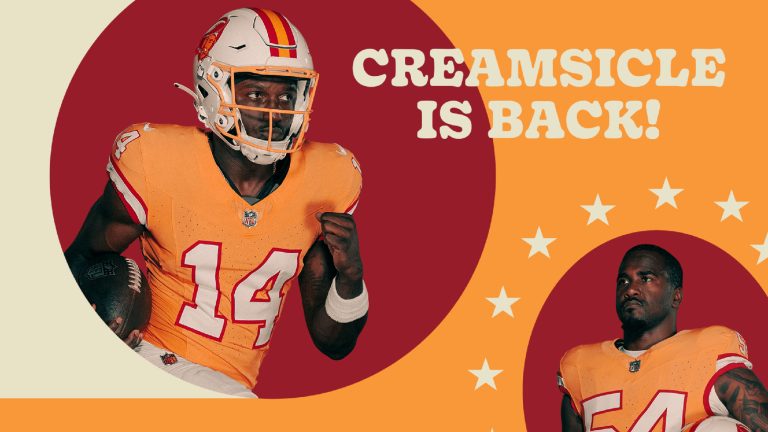 Tampa Bay Buccaneers Reintroduce Creamsicle Throwback Uniforms Sportslogosnet News 8879