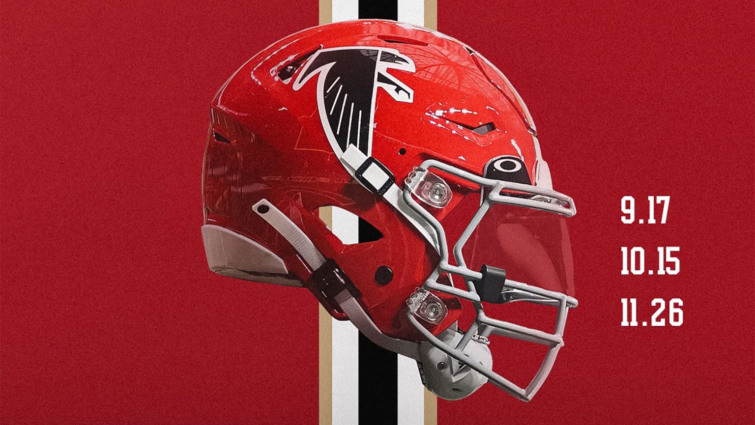 Atlanta Falcons To Wear Red Throwback Helmets Three Times In 2023   Atlanta Falcons Red Throwback Helmets Three Times 2023 1536x865 