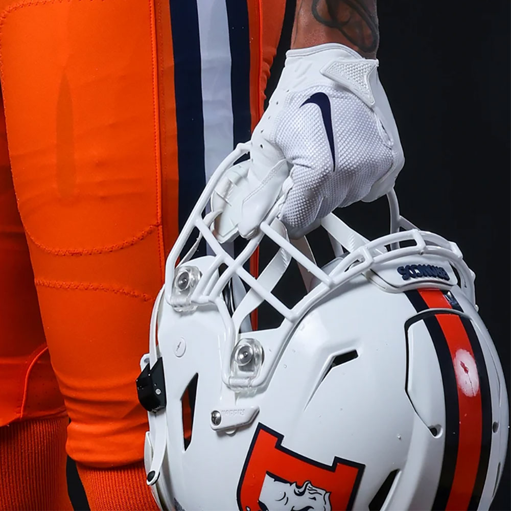 Denver Broncos Unveil New “Snowcapped” White Alternate Helmets