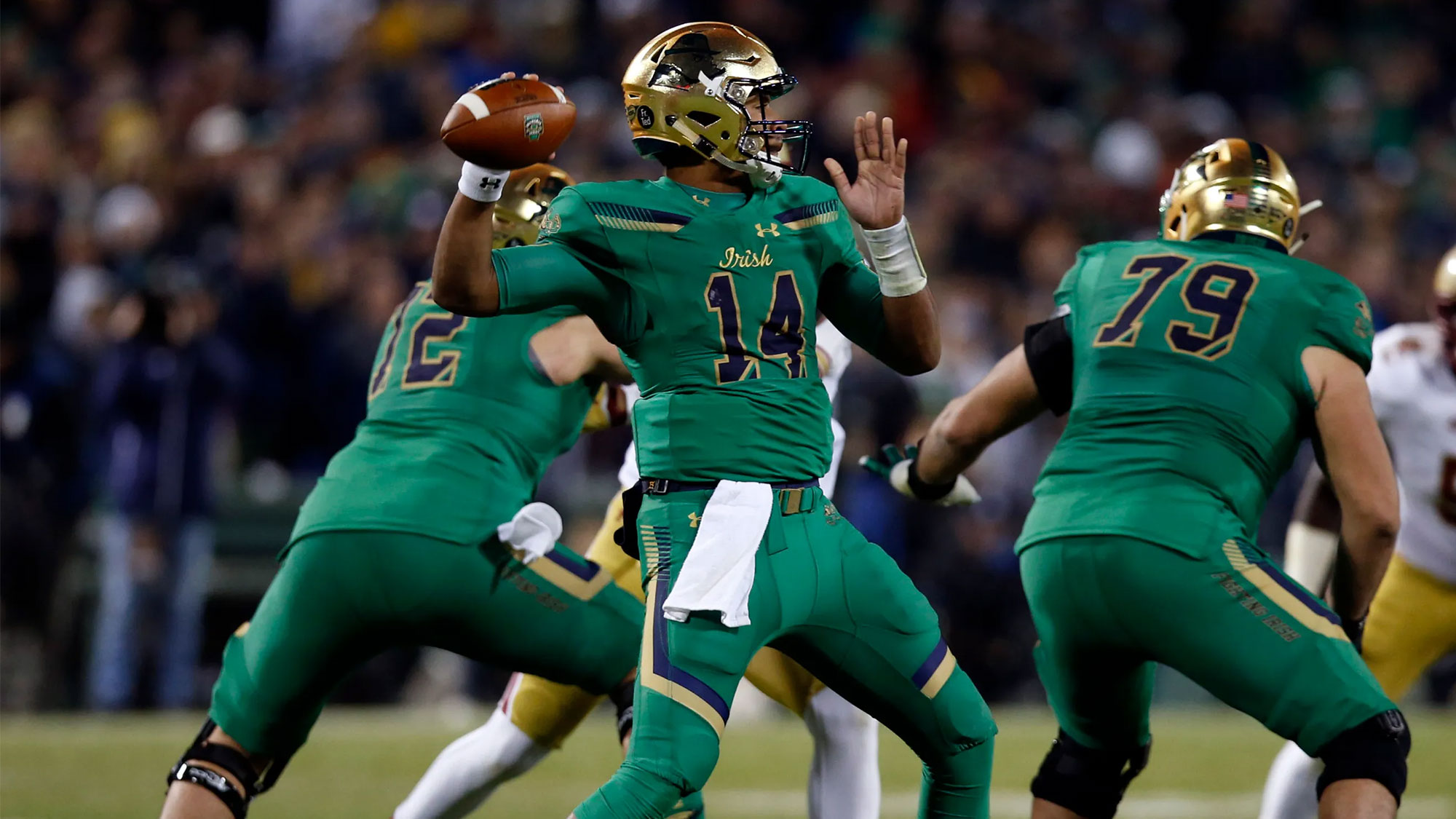 Notre Dame Unveils New Green Alternate Uniforms For Ohio State Game