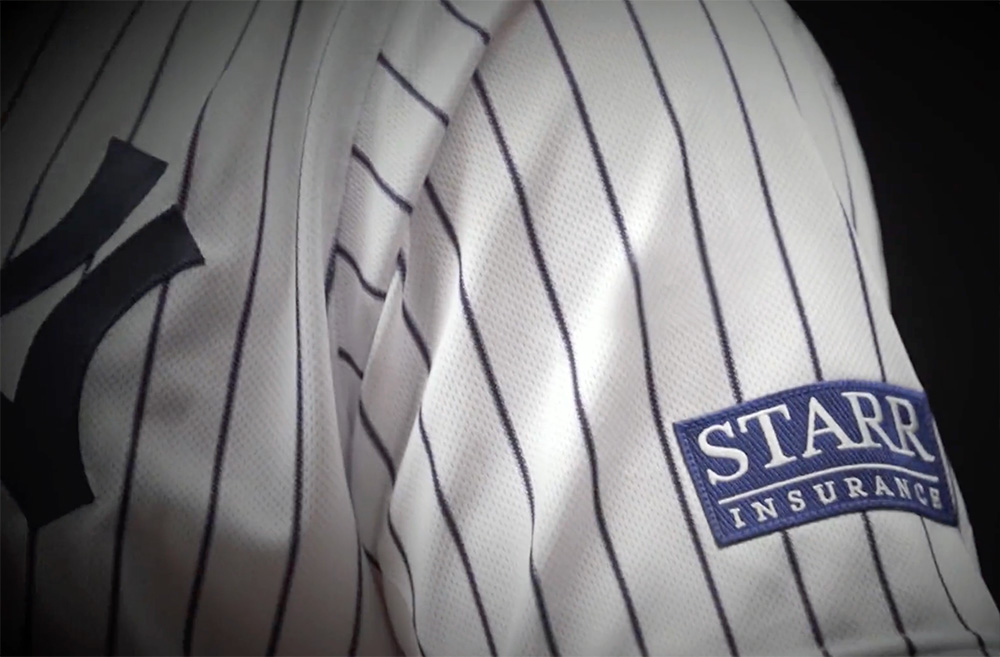 Advertisement Added to Iconic Yankees Pinstriped Jerseys