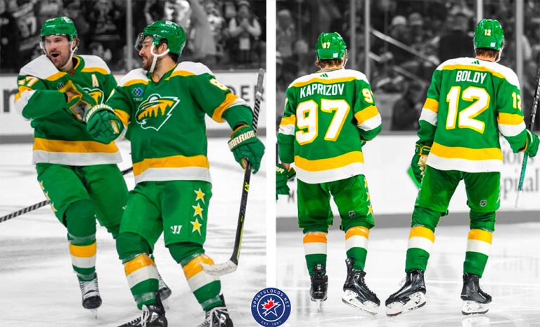 Minnesota Wild Unveil New Green-and-Gold “The 78s” Alternate Uniform ...