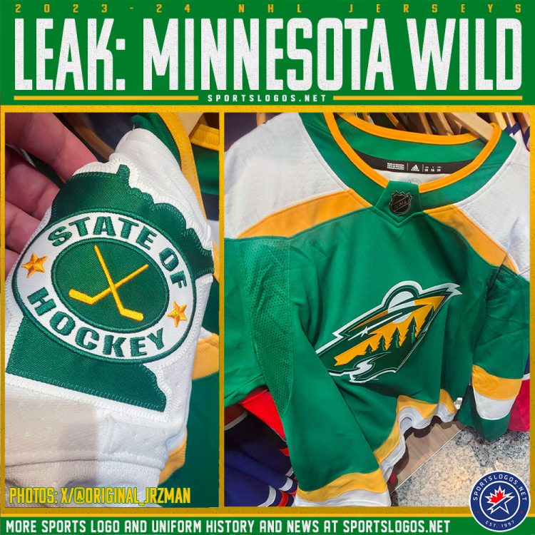 Minnesota Wild Bringing Back Green and Gold as Alternate Uniform in ...