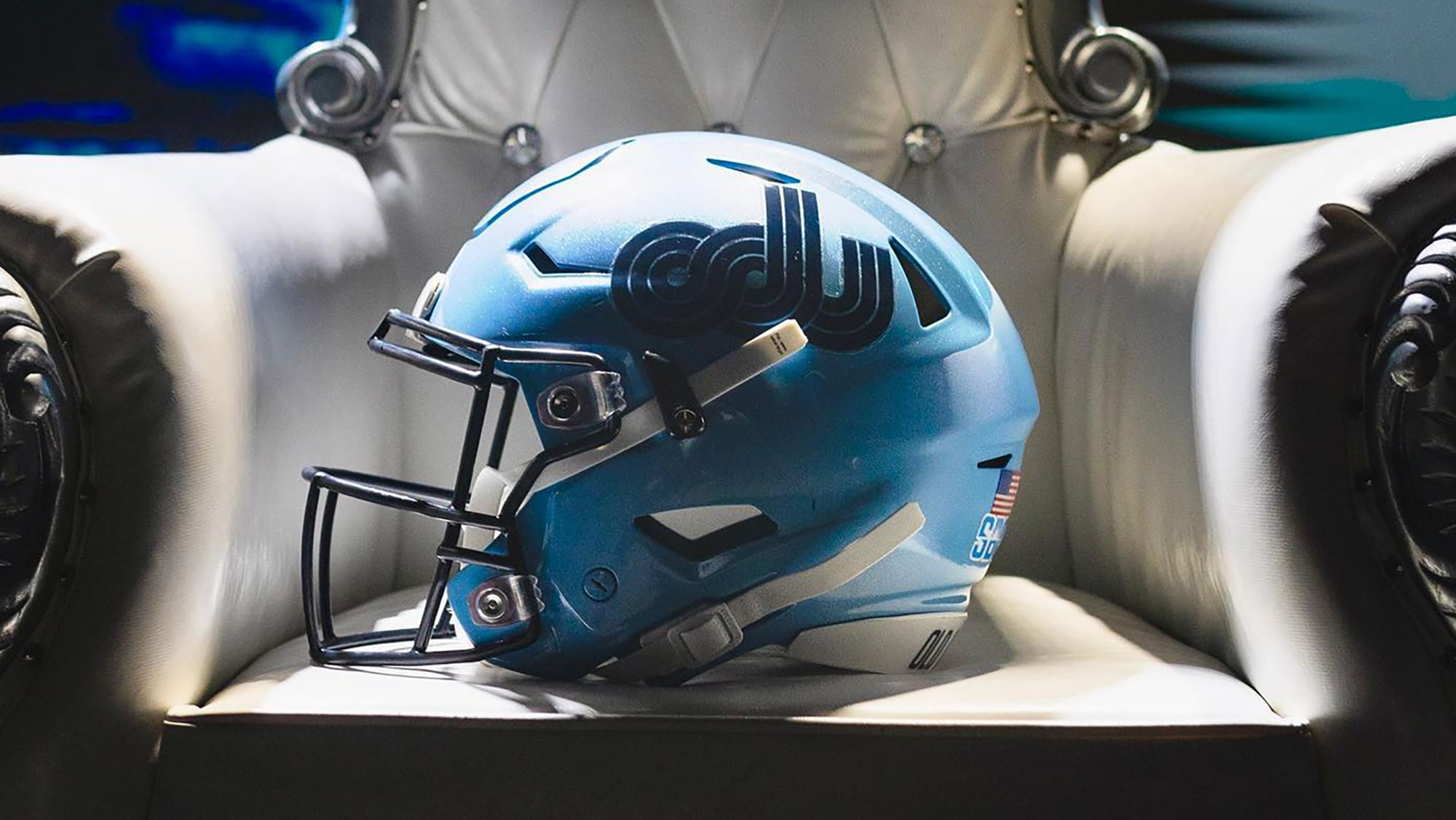 Old Dominion Monarchs To Wear Vintage “Racetrack” Logo On Helmets For