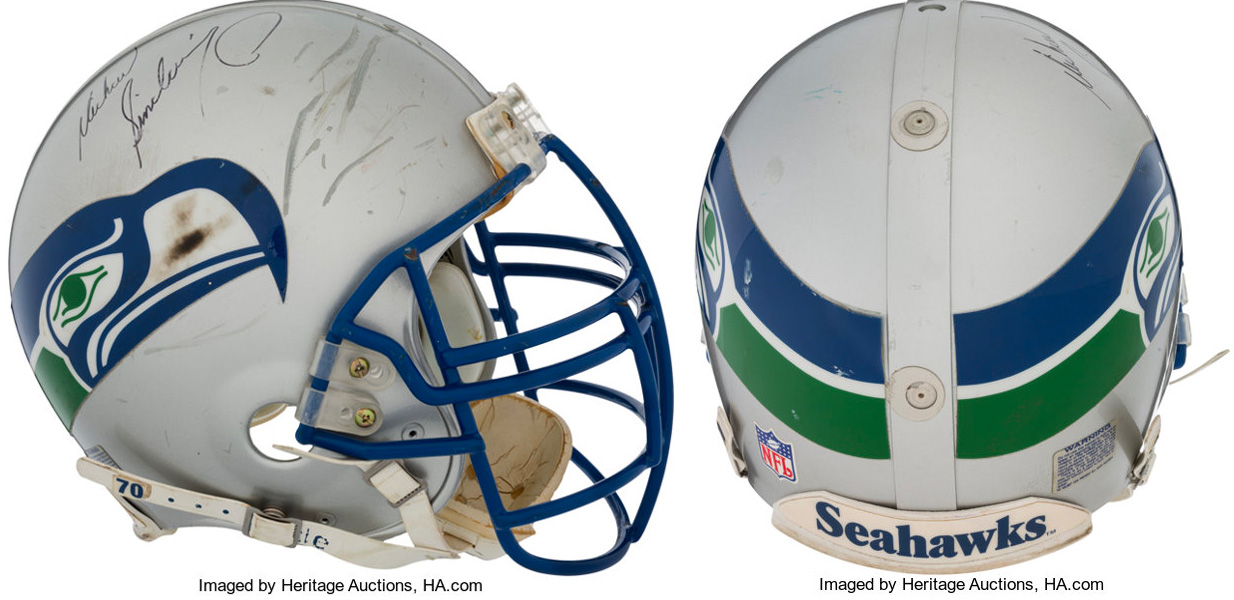 Seattle Seahawks Tried to Wear Two Helmets Over 20 Years Ago