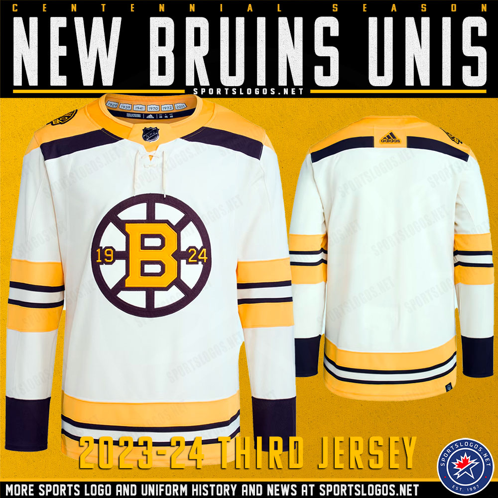 Boston Bruins Reveal New Centennial Jerseys – SportsLogos.Net News