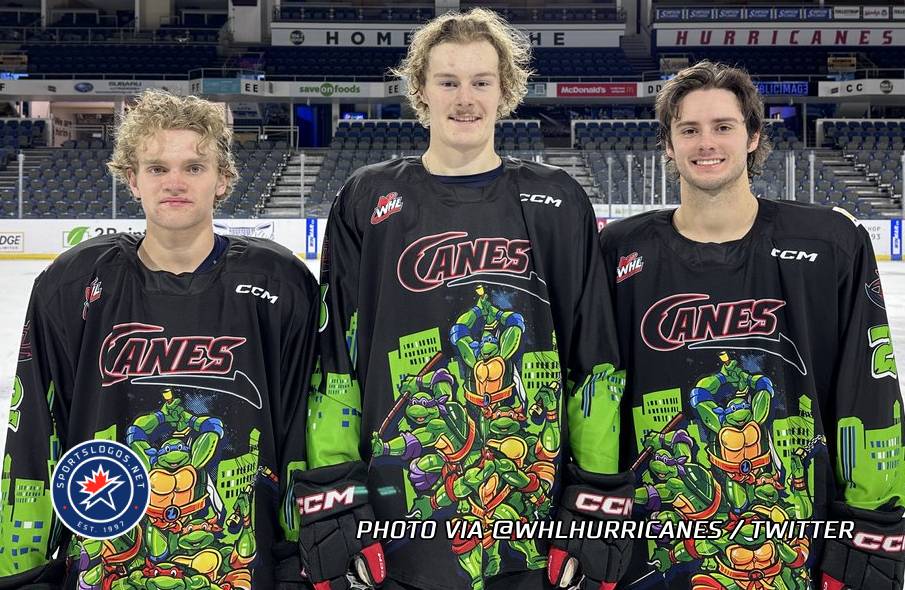 Cowabunga Dudes! WHL's Lethbridge Hurricanes Break Out Ninja Turtle Jerseys