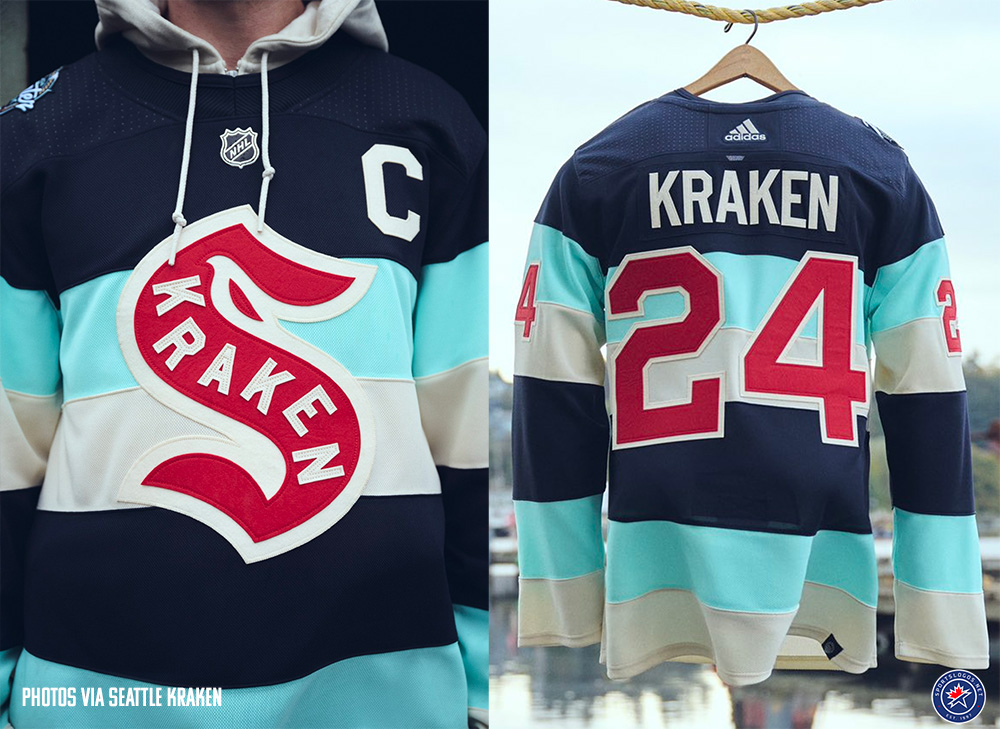 Golden Knights, Kraken 2024 Winter Classic Sweaters Revealed ...