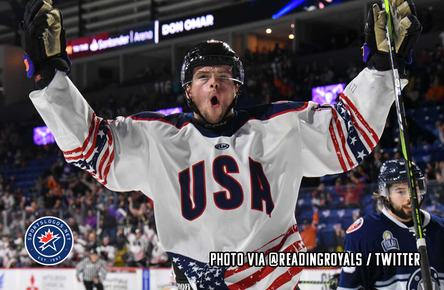 U-S-A! U-S-A! ECHL's Reading Royals Wear Special Patriotic Jerseys for Team USA Night