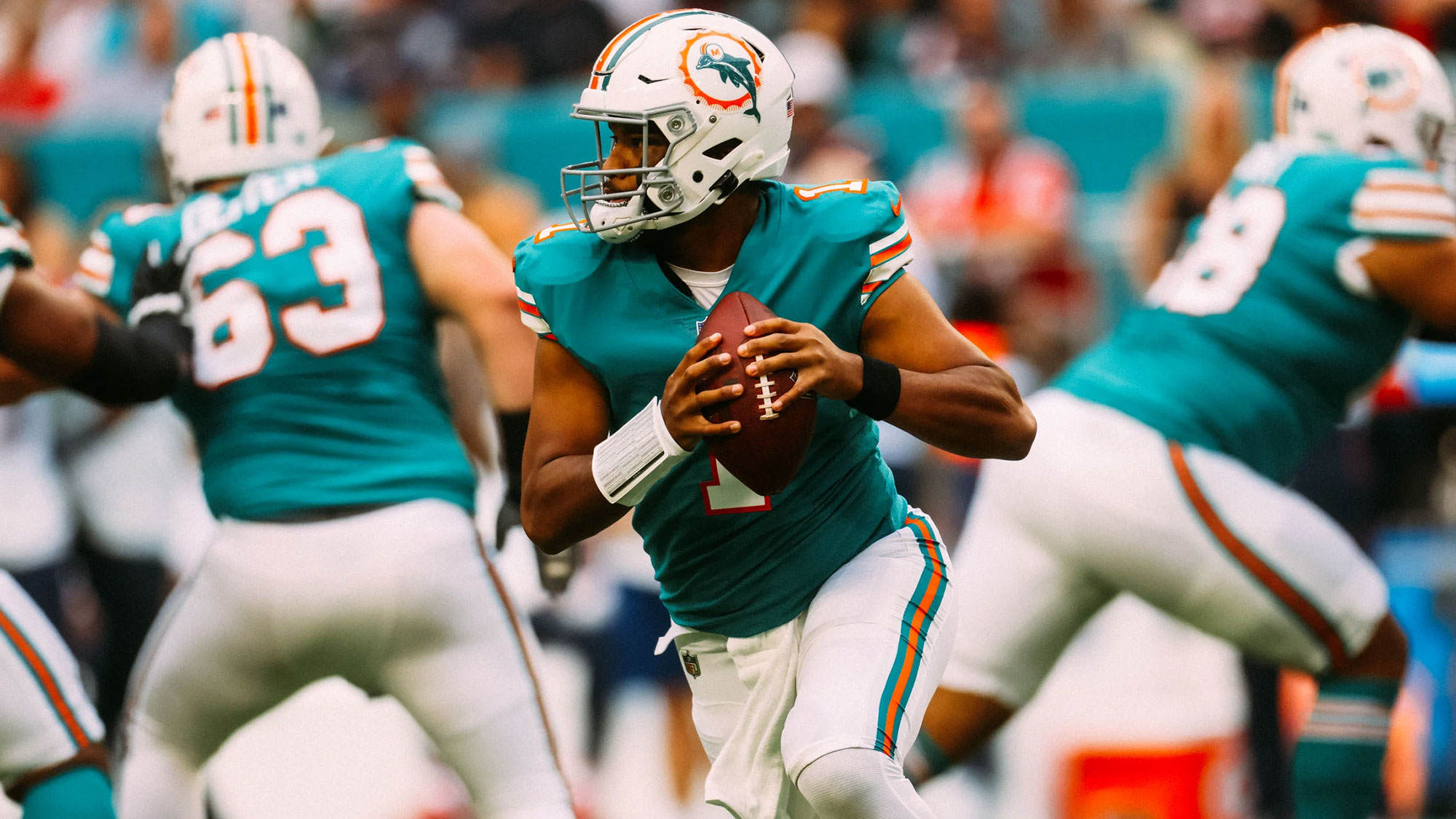 Miami Dolphins Wearing 1966 Throwback Uniforms On Sunday – SportsLogos ...