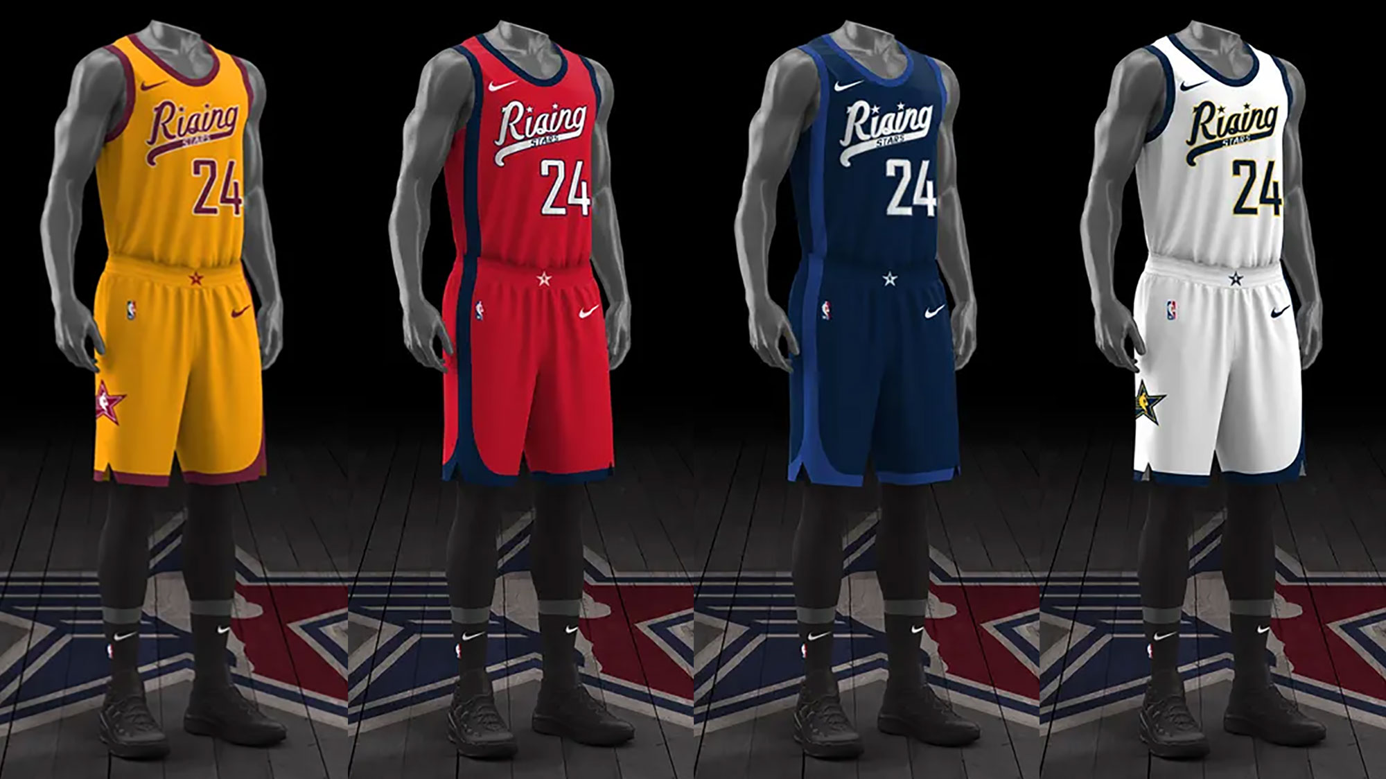 2024 NBA Rising Stars Tournament Uniforms Revealed