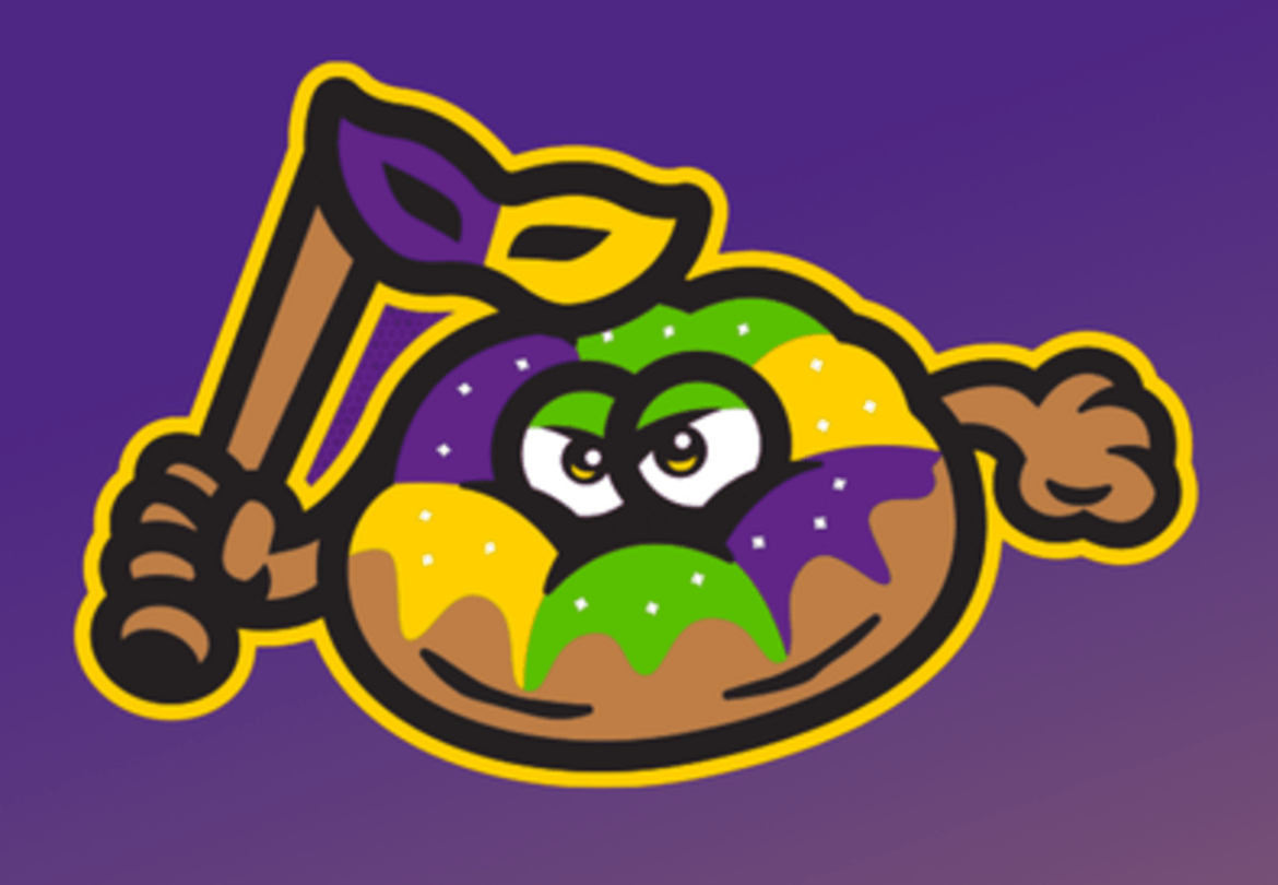Just in time for Mardi Gras, the Biloxi Shuckers, Double-A affiliate of