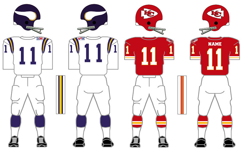 super bowl uniform history