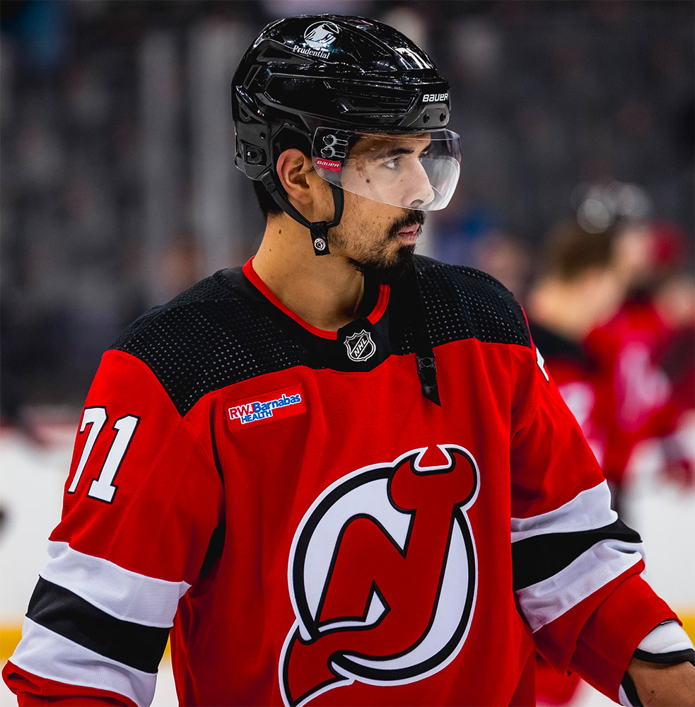 New Jersey Devils Add RWJBarnabas Health Patch to Home Sweaters