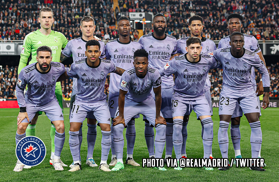 Real Madrid Breaks Out Last Season's Away Kits Against Valencia