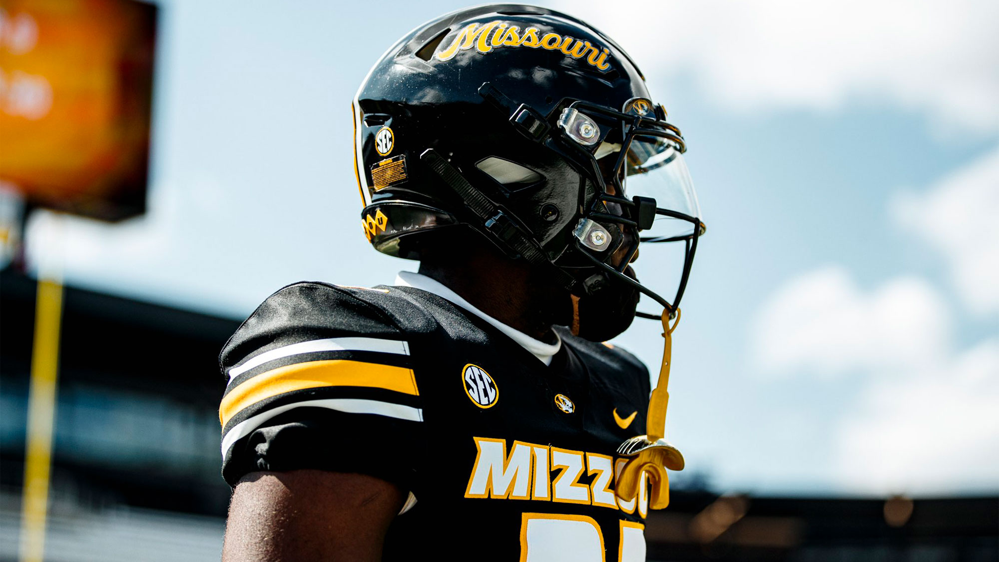 Missouri debuted similar script “Tigers” helmets during the 2022 season ...