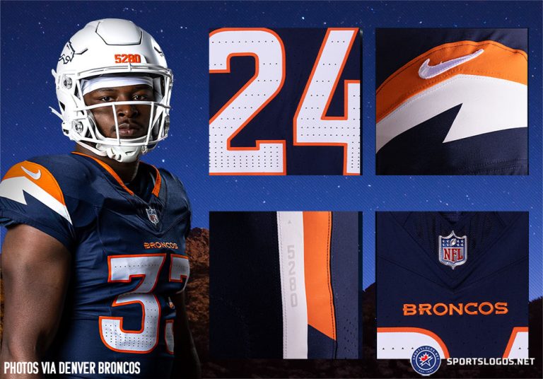 New Denver Broncos “Midnight Navy” Alternate Uniform