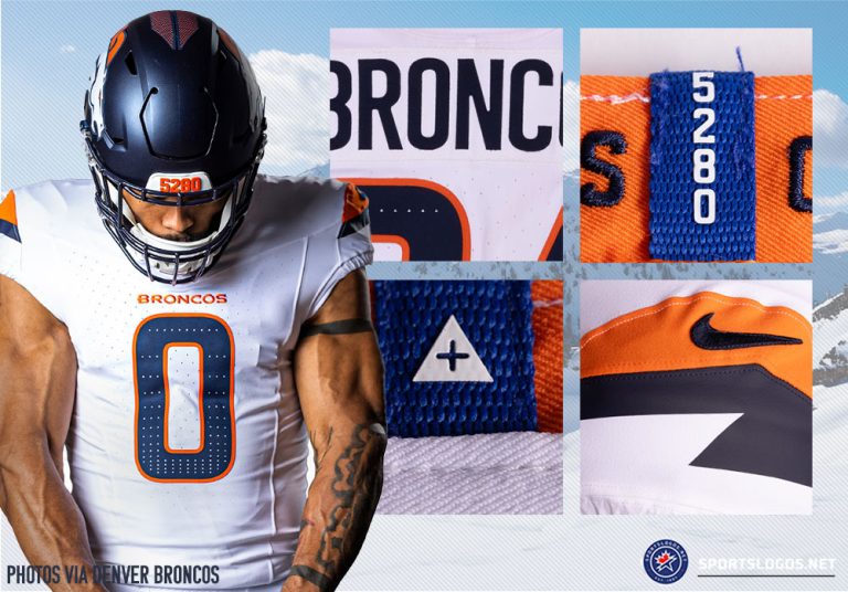 New Denver Broncos “Summit White” Road Uniform