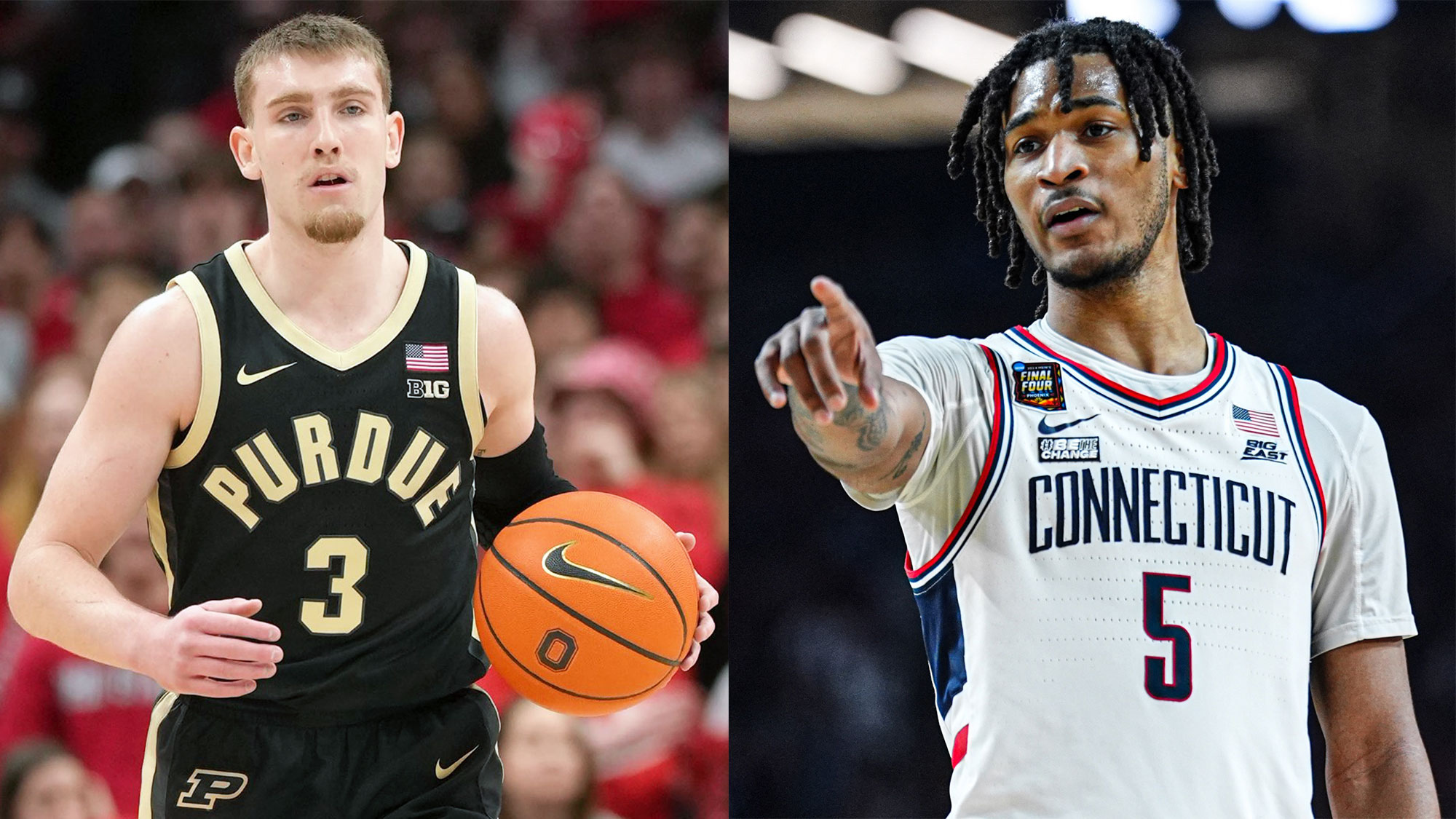 Looking At Purdue, UConn’s National Championship Uniform History