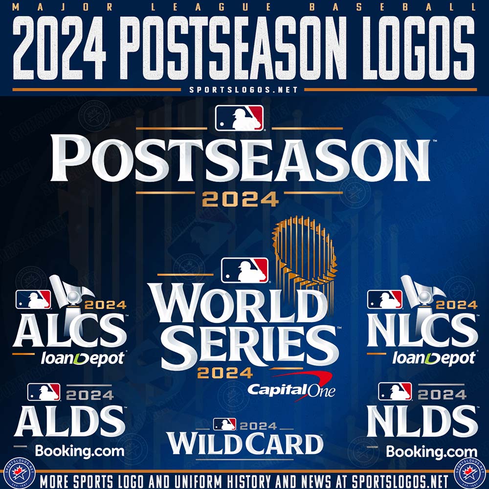 2024 MLB Postseason Logos