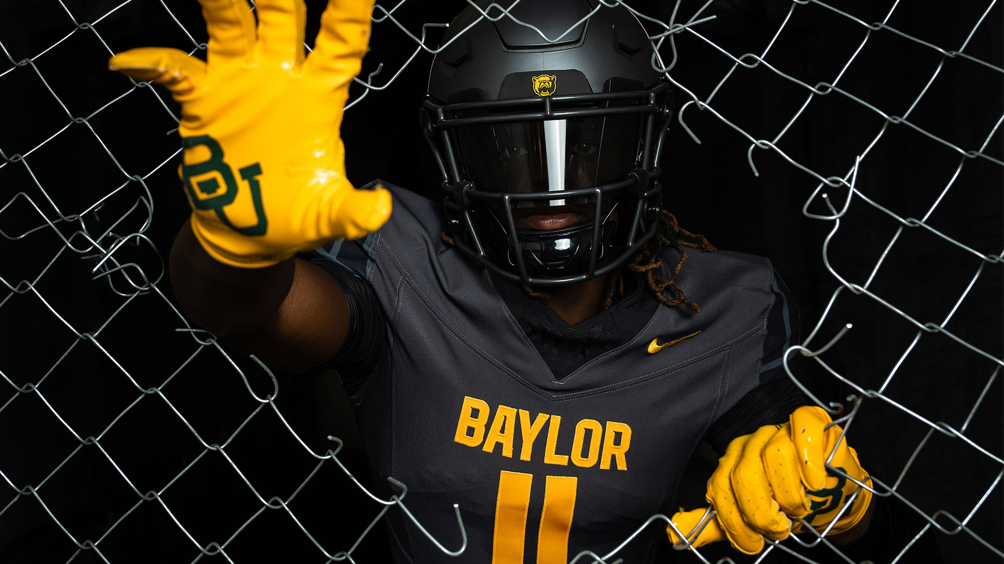 Baylor Bears Unveil New Anthracite Alternate Football Uniforms