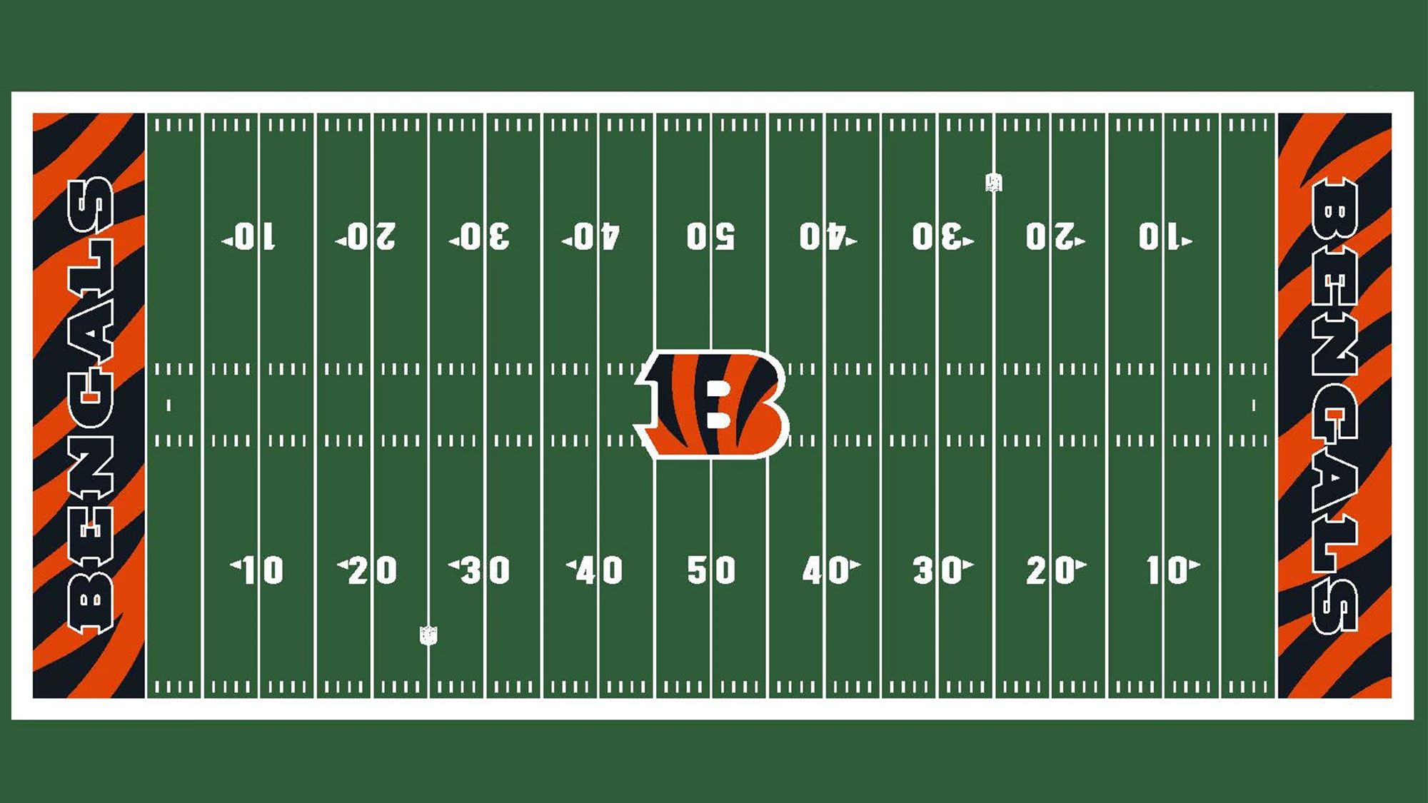 Cincinnati Bengals Reveal Updated Turf Design