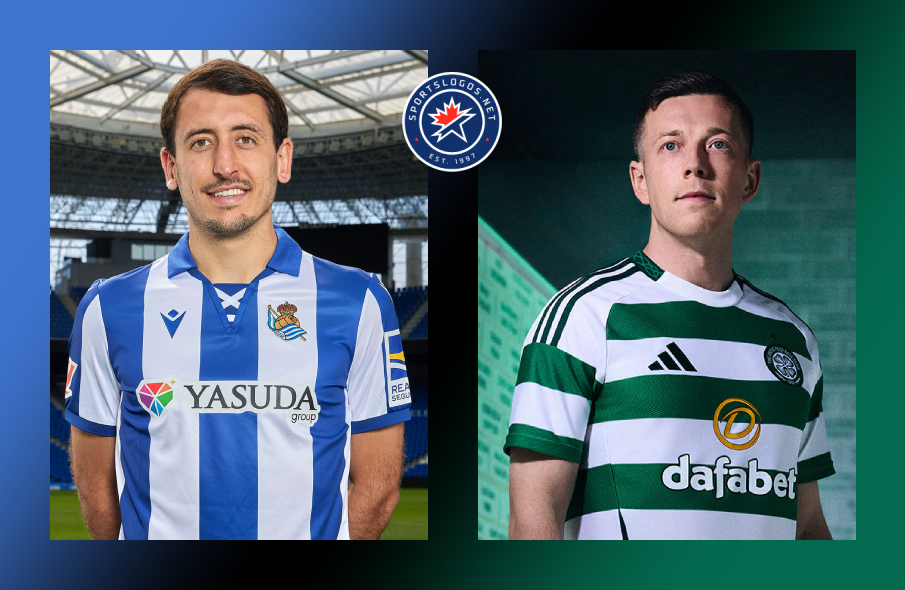 Real Sociedad, Celtic FC Launch New Home Kits for 2024-25